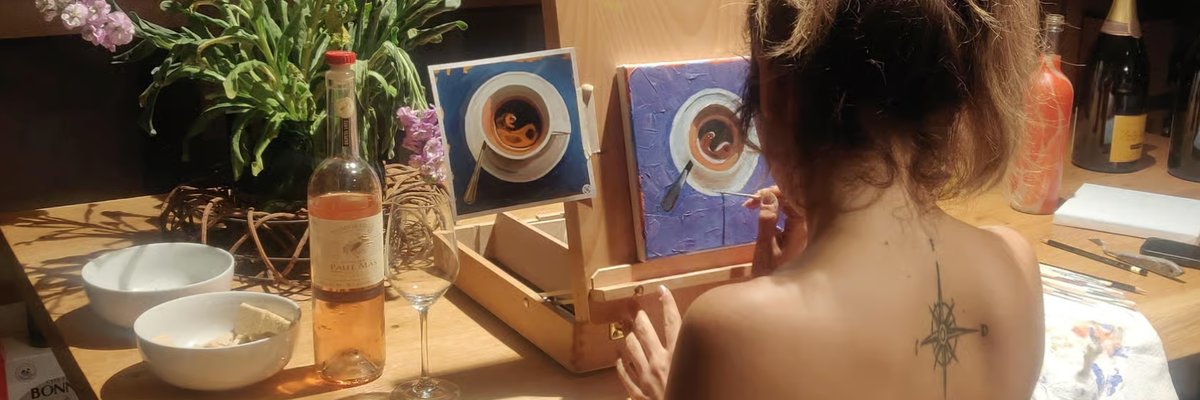 Wine on Canvas Berlin – Malt, trinkt & verliebt euch neu - Image 1