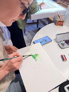 Zeichen- und Malkurs im Café-Galerie — 5