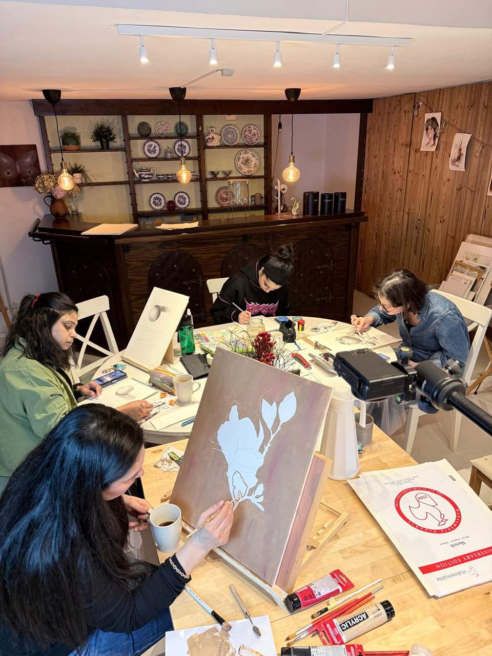 Zeichen- und Malkurs im Café-Galerie — 3