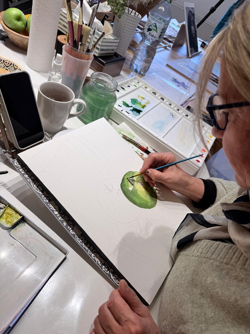 Zeichen- und Malkurs im Café-Galerie — 2