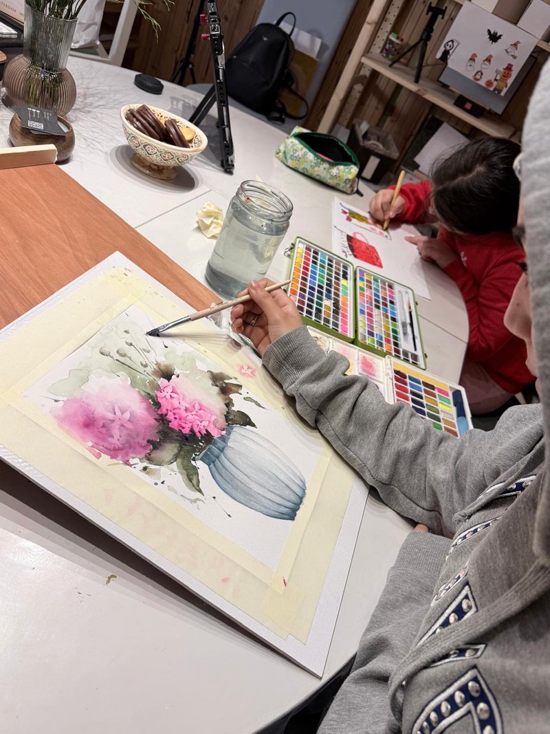 Zeichen- und Malkurs im Café-Galerie — 3