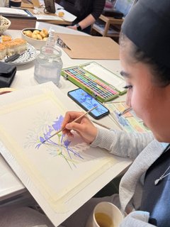 Zeichen- und Malkurs im Café-Galerie — 4