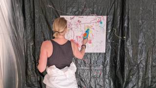 Splash & Bloom: Action Painting in Dusseldorf — 1