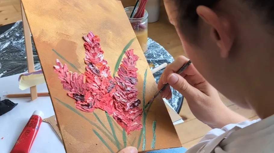 Splash & Bloom: Action Painting in Dusseldorf — 2