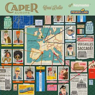BoardGame: Feuerland Spiele Caper Europe — 2