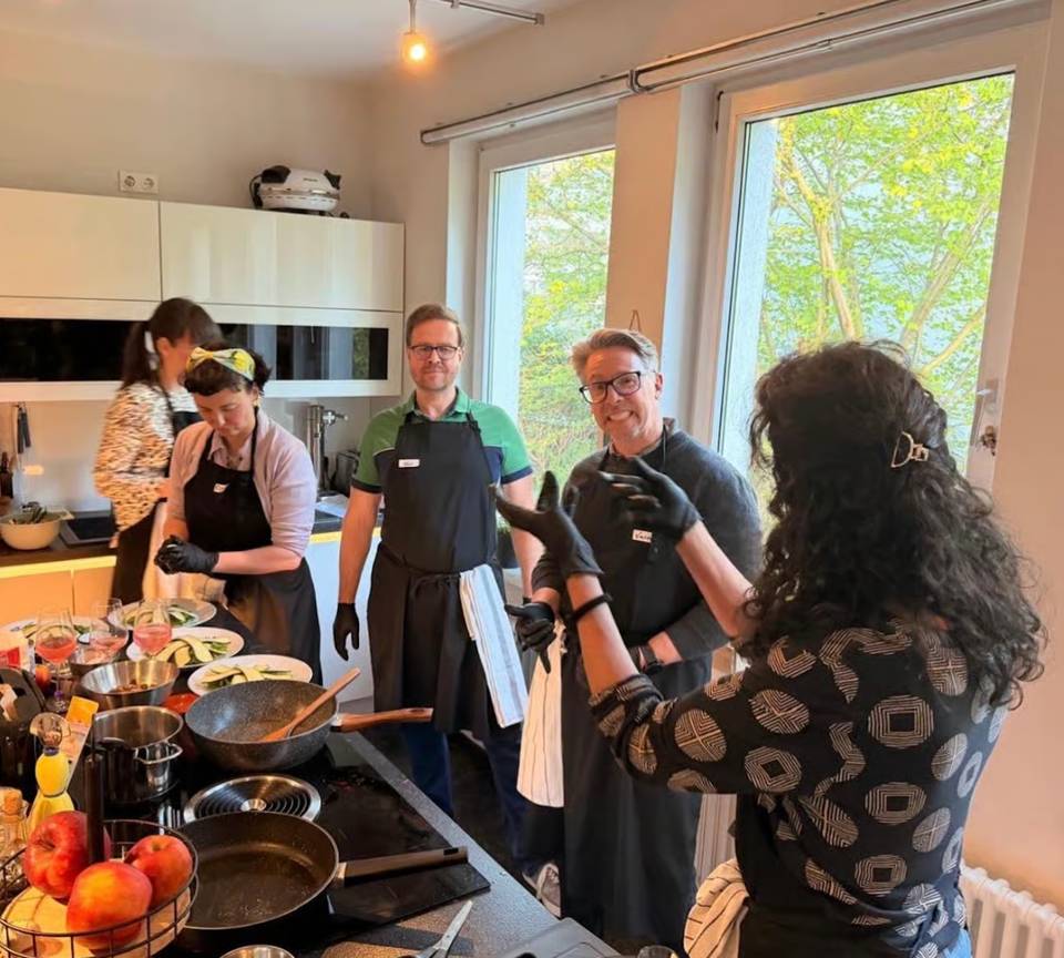 Berlin: Cooking Pasta with Anette — 1